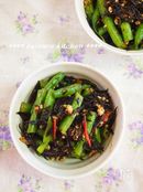 【常備菜】ひじきといんげんのイタリアン炒め