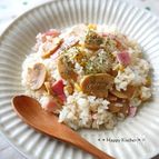 レンジで2分!コーンバターピラフ