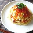 いくらとタコの和風シーフードパスタ