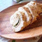 レンジで簡単!鶏むね肉の味噌マヨチーズロール
