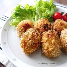 豚こま切れ肉で*油を使わないトースターとんかつ