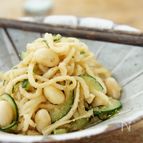 切干大根の中華風胡麻酢和え