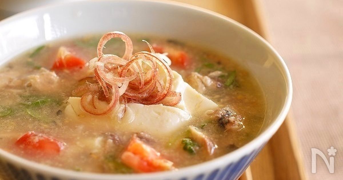 さば缶で簡単☆冷や汁