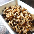 日持ちする作り置きおかず【アレンジ色々きのこのしょうが煮】