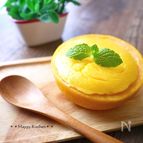 グレープフルーツのさっぱりチーズケーキ