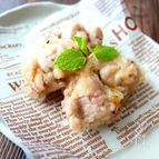 お弁当に!シリコンケースでイタリアン唐揚げ