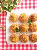 揚げない♪ コンビーフとコーンの焼きコロッケ