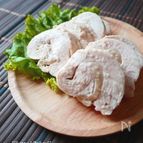 ルクエで鶏塩チャーシュー
