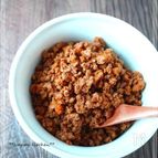 日持ちする作り置きおかず【しっかり味のドライカレー】