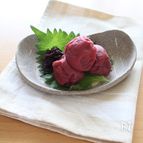 ポリ袋で漬ける♪赤しそ梅干し