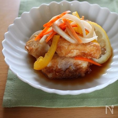 レモン香る かじきの南蛮漬け By 神田 美紀 レシピサイト Nadia ナディア プロの料理家のおいしいレシピ