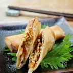 切干大根の春巻き
