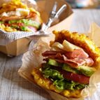 魅惑のコーンバーガー☆