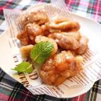 シリコンケースで時短唐揚げ(初めての遠足♪おにぎり弁当)