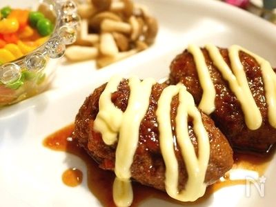 ご飯に合う 和風照り焼きマヨハンバーグ By 奥田和美 たっきーママ レシピサイト Nadia ナディア プロの料理家のおいしいレシピ