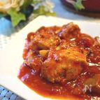 ゴロゴロ豚肉と野菜の柔らか塩麹トマト煮