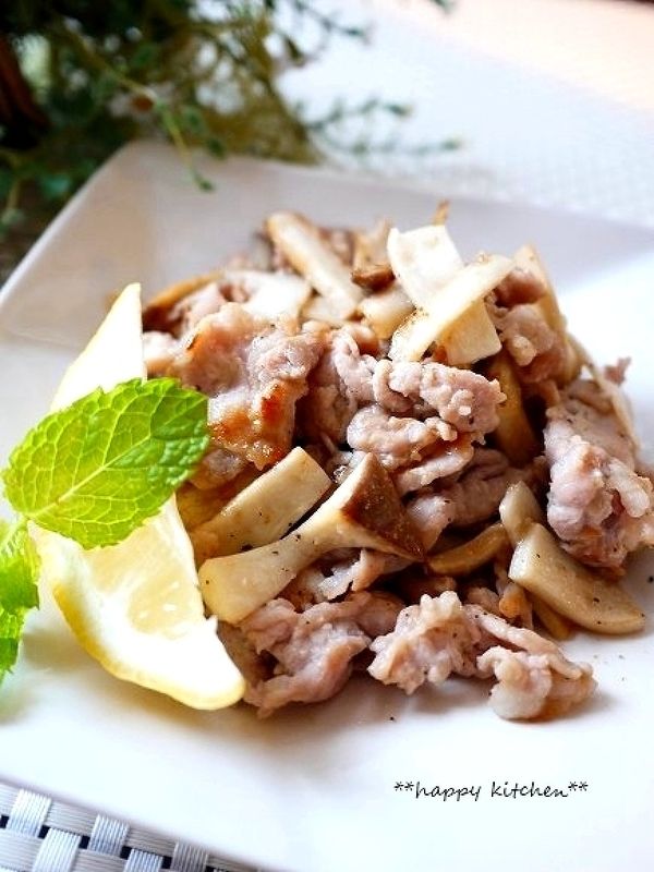 豚肉のグリル レモン＆タイム大麦添え レシピ