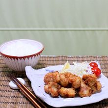 昆布茶とマヨで簡単鶏のから揚げ