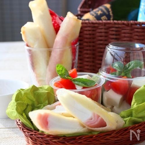 片手でつまめるはんぺんフィンガー春巻き