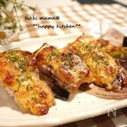 柔らか♪サバのカレー風味ガーリックマヨ焼き