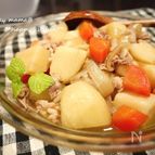 あっさり洋風♪バター醤油風味の肉じゃが