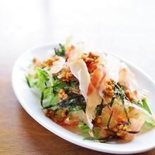 醤油麦麹の和風サラダ★パルミジャーノチーズかけ