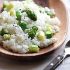 アスパラバターライス