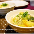 白菜消費、あと1品に♪白菜とツナの卵とじ