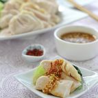 茹で鶏(白切鶏)・ねぎしょうがだれ