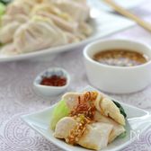 茹で鶏(白切鶏)・ねぎしょうがだれ