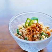 オクラと醤油麦麹でしっとり☆体が喜ぶヘルシーおから