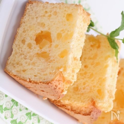 パインチーズケーキのシフォン