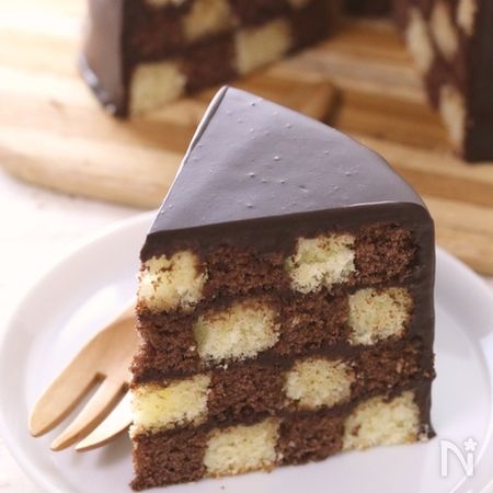 チェッカー柄のケーキ サン セバスチャン By Marimo レシピサイト Nadia ナディア プロの料理家のおいしいレシピ