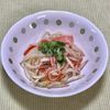 キャピタンの作ってみた!投稿(1分副菜♡『もやしとカニカマの胡麻和え』レンジで完成♪)