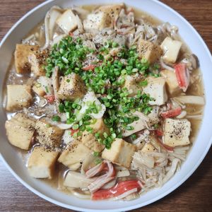 とももの作ってみた!投稿(とろ〜り美味しい♪きのこ厚揚げのとろ煮)