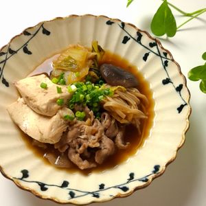 とのちゃまの作ってみた!投稿(【白菜入り豚こま肉豆腐】コスパ優秀◎切って煮るだけ和食！)