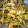白菜だけで超絶美味しい《にんにく味噌マヨサラダ》の工程1
