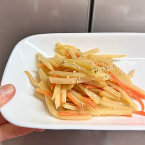 ケの作ってみた!投稿(【じゃがいものきんぴら】冷めても美味しい♪お弁当にも◎)