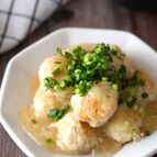 【ヘルシー鶏団子とろみあん】うどんスープ使い切りレシピ