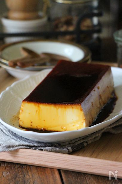 きなこと豆乳のなめらかプリン