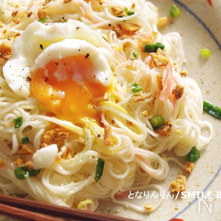 冷製卵かけピリッと素麺 By となりんりん レシピサイト Nadia ナディア プロの料理家のおいしいレシピ