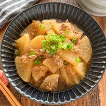 【レンジで簡単♪味しみツナ大根】