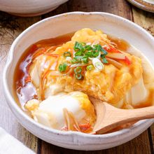 【天津飯風あんかけ冷奴】とろ〜り♡簡単満足な節約副菜！