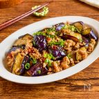 ごはんにのせたい！【なすと豚ひき肉の甘辛味噌炒め】