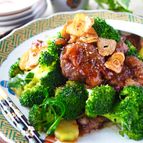【ご飯おかわり！】牛肉とブロッコリーのガーリック醤油炒め