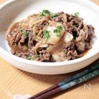 牛肉と白菜の炒めもの