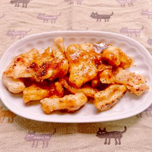 ビートの作ってみた!投稿(むね肉deうまだれスティックチキン【#作り置き#お弁当】)