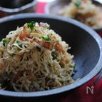 切り干し大根のおしゃれ炒めペペロンチーノ風