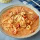 【シーフードのトマトクリームパスタ】ワンパン！