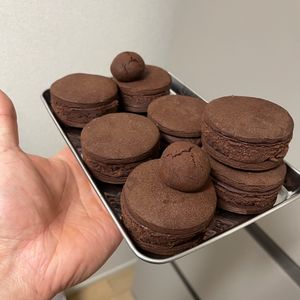 1258842の作ってみた!投稿(【生チョコクッキーサンド】　濃厚なチョコがたまらない♡)